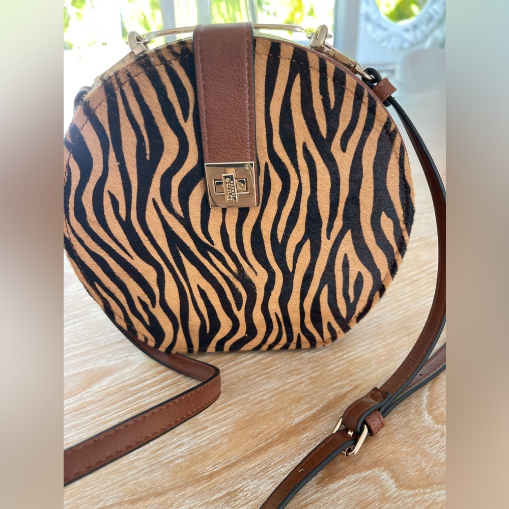 Dune London animal print bag